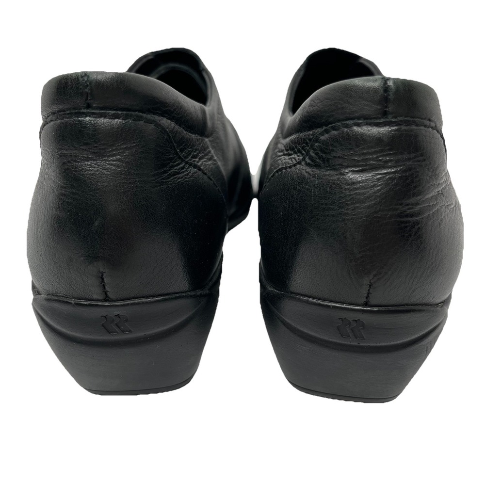 Romika Women's Loafer Black Leather 8 / 8.5 Casual Comfort Cushioned Arch Shoes - Picture 7 of 15
